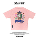韓國直送🇰🇷 2ND ARCHIVE Camping Bear Short Sleeve Tee - 4 Color HLY & CHOCCICO