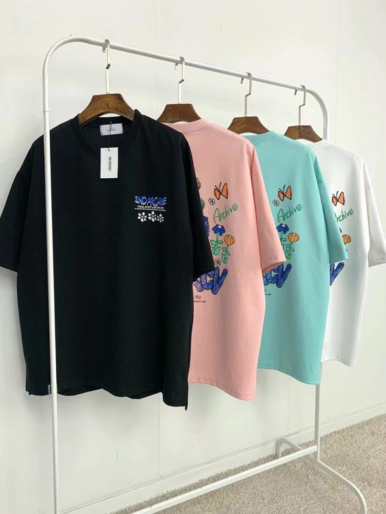 韓國直送🇰🇷 2ND ARCHIVE Camping Bear Short Sleeve Tee - 4 Color