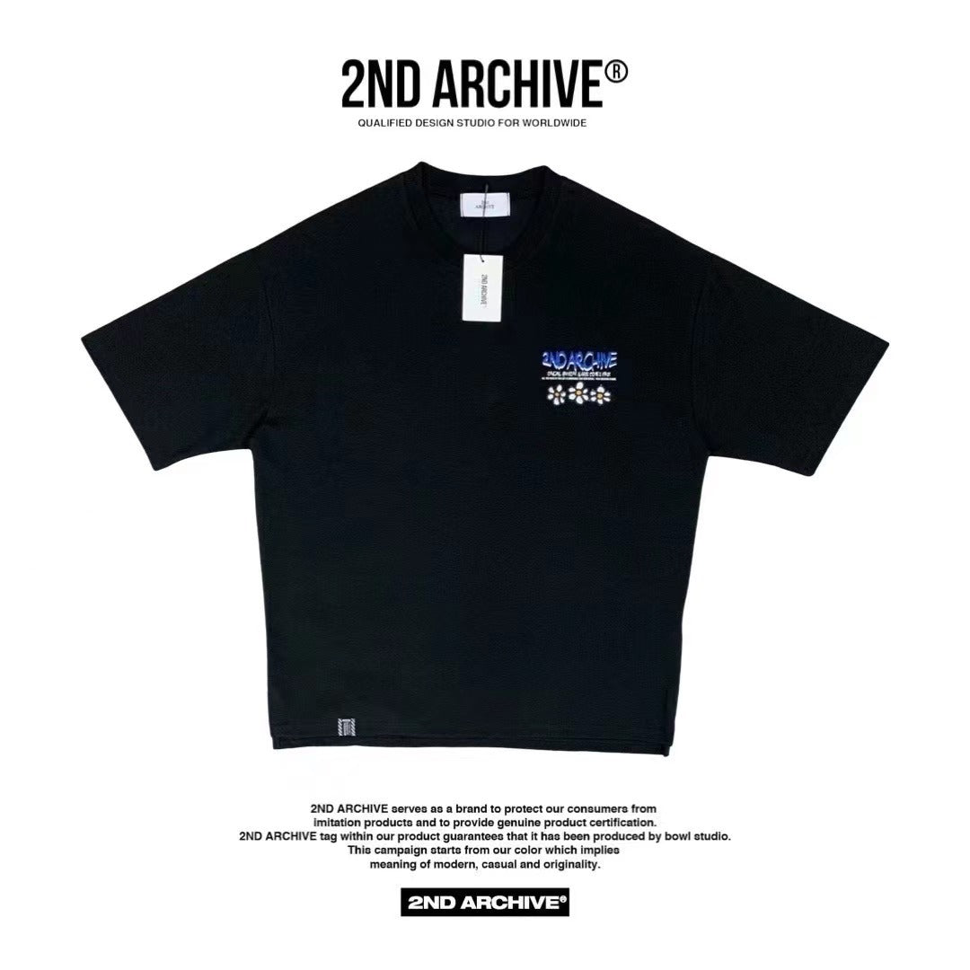 韓國直送🇰🇷 2ND ARCHIVE Camping Bear Short Sleeve Tee - 4 Color HLY & CHOCCICO