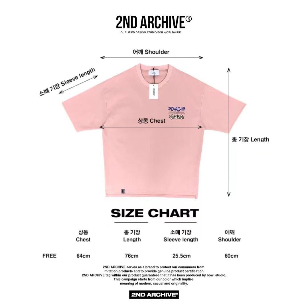 韓國直送🇰🇷 2ND ARCHIVE Camping Bear Short Sleeve Tee - 4 Color HLY & CHOCCICO