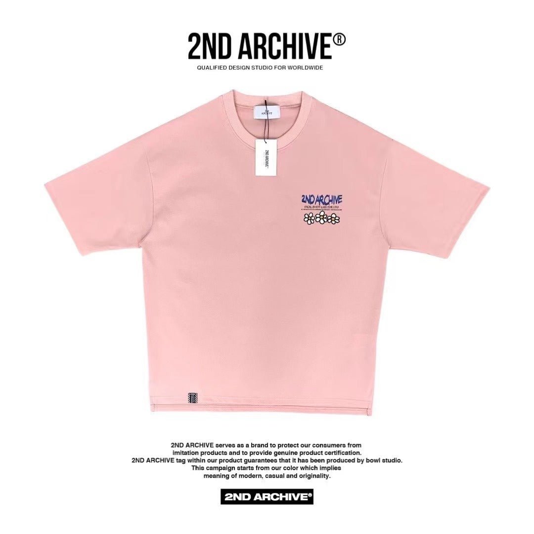韓國直送🇰🇷 2ND ARCHIVE Camping Bear Short Sleeve Tee - 4 Color HLY & CHOCCICO