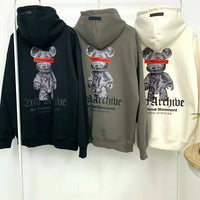 韓國直送🇰🇷 2ND ARCHIVE Captured Bear Hoodies - HLY & CHOCCICO