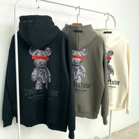韓國直送🇰🇷 2ND ARCHIVE Captured Bear Hoodies - HLY & CHOCCICO
