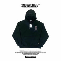 韓國直送🇰🇷 2ND ARCHIVE Captured Bear Hoodies - HLY & CHOCCICO