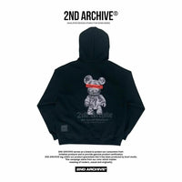 韓國直送🇰🇷 2ND ARCHIVE Captured Bear Hoodies - HLY & CHOCCICO