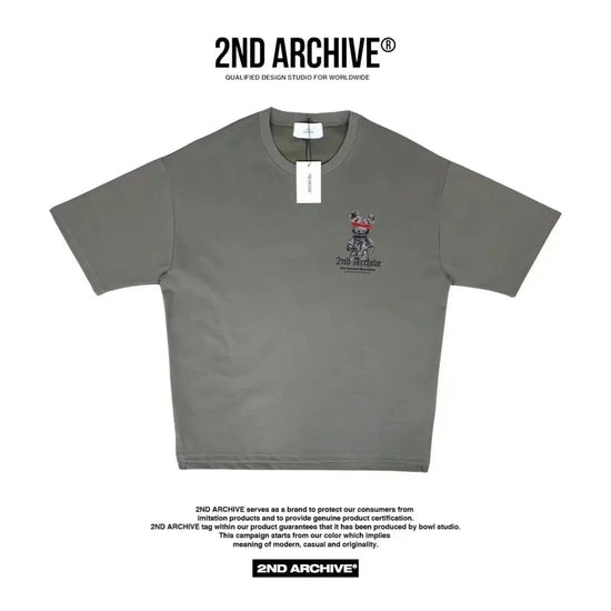 韓國直送🇰🇷 2ND ARCHIVE Captured Bear T-shirt - 3 Color