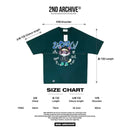 🇰🇷韓國直送🇰🇷 2ND ARCHIVE Cat wearing heart glasses T-shirt - 3 Color - HLY & CHOCCICO