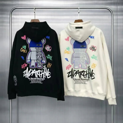 🇰🇷韓國直送🇰🇷 2nd ARCHIVE Colorful Bear Hoodie - HLY &amp; CHOCCICO