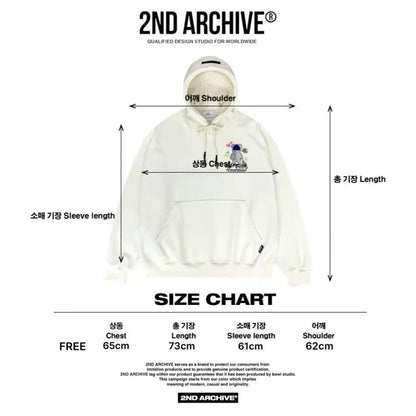 🇰🇷韓國直送🇰🇷 2nd ARCHIVE Colorful Bear Hoodie - HLY &amp; CHOCCICO