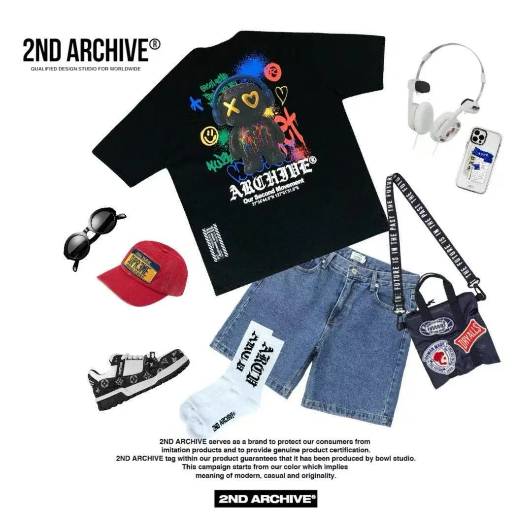 韓國直送🇰🇷 2ND ARCHIVE Colorful Music Bear - HLY &amp; CHOCCICO