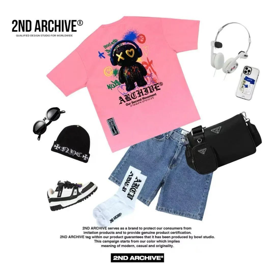 韓國直送🇰🇷 2ND ARCHIVE Colorful Music Bear - HLY &amp; CHOCCICO