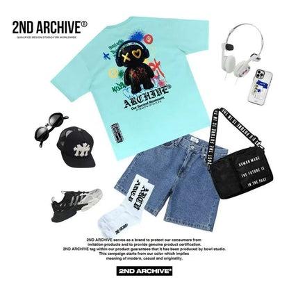 韓國直送🇰🇷 2ND ARCHIVE Colorful Music Bear - HLY &amp; CHOCCICO