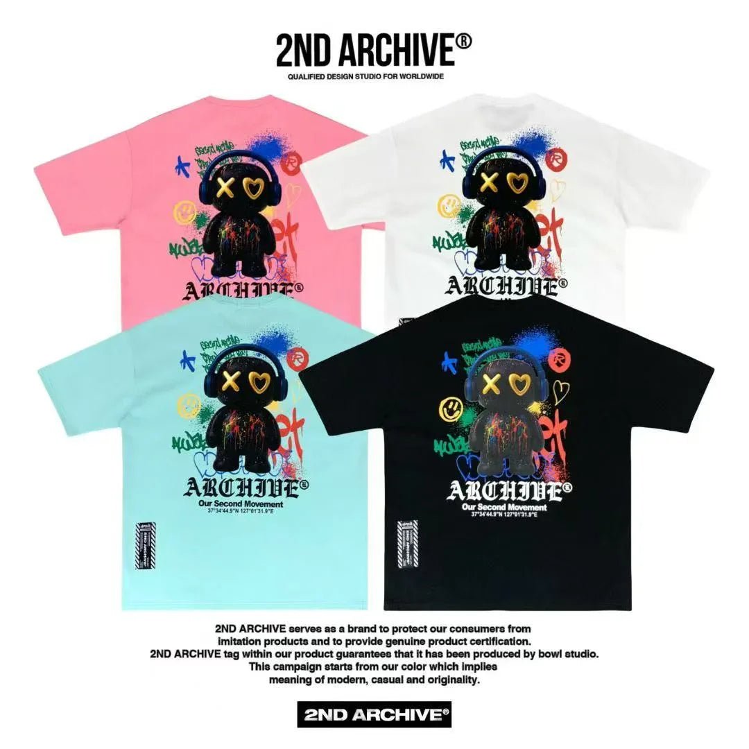 韓國直送🇰🇷 2ND ARCHIVE Colorful Music Bear - HLY &amp; CHOCCICO