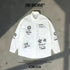 韓國直送2nd ARCHIVE Crayons Lettering Shirt - HLY & CHOCCICO