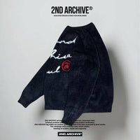 韓國直送2nd ARCHIVE Cursive Logo Angora Knit - HLY & CHOCCICO
