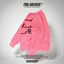 韓國直送2nd ARCHIVE Cursive Logo Angora Knit - HLY & CHOCCICO