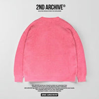 韓國直送2nd ARCHIVE Cursive Logo Angora Knit - HLY & CHOCCICO