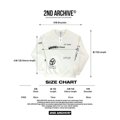 韓國直送🇰🇷 2ND ARCHIVE Danger Sweatshirt - HLY &amp; CHOCCICO