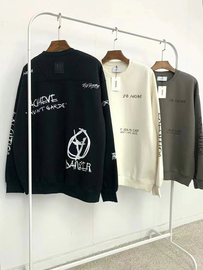 韓國直送🇰🇷 2ND ARCHIVE Danger Sweatshirt - HLY &amp; CHOCCICO