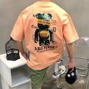 韓國直送 2ND ARCHIVE Dinosaur Terry Bear Graffiti T-shirt - HLY & CHOCCICO