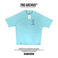 韓國直送🇰🇷 2ND ARCHIVE Doodle Rabbit Scotch T-shirt -4 Color HLY & CHOCCICO