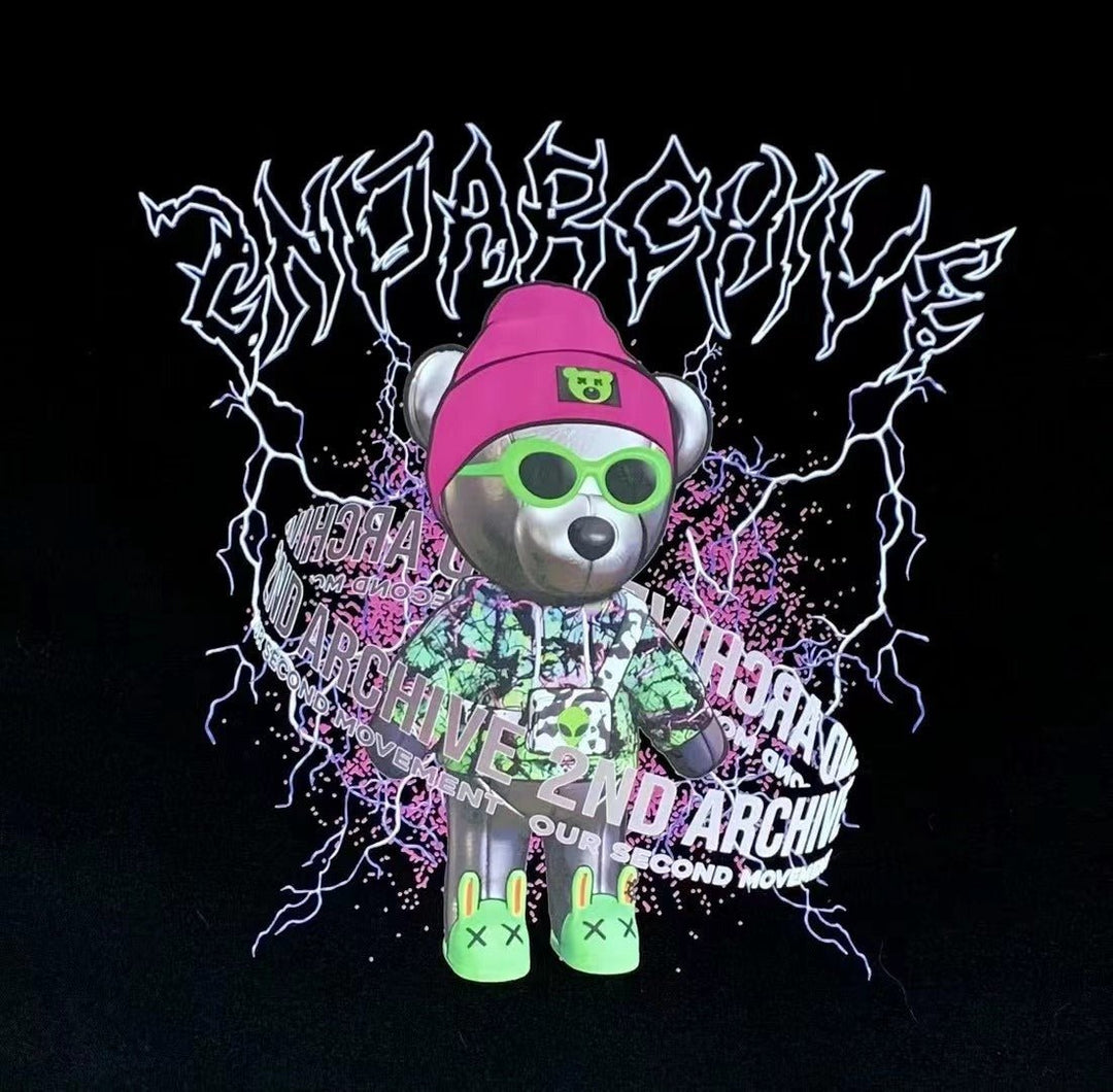 韓國直送🇰🇷 2ND ARCHIVE Electronic bear T-shirt -3 Color