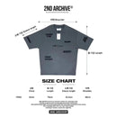 韓國直送🇰🇷 2ND ARCHIVE Embroidered Letters T-shirt - HLY & CHOCCICO