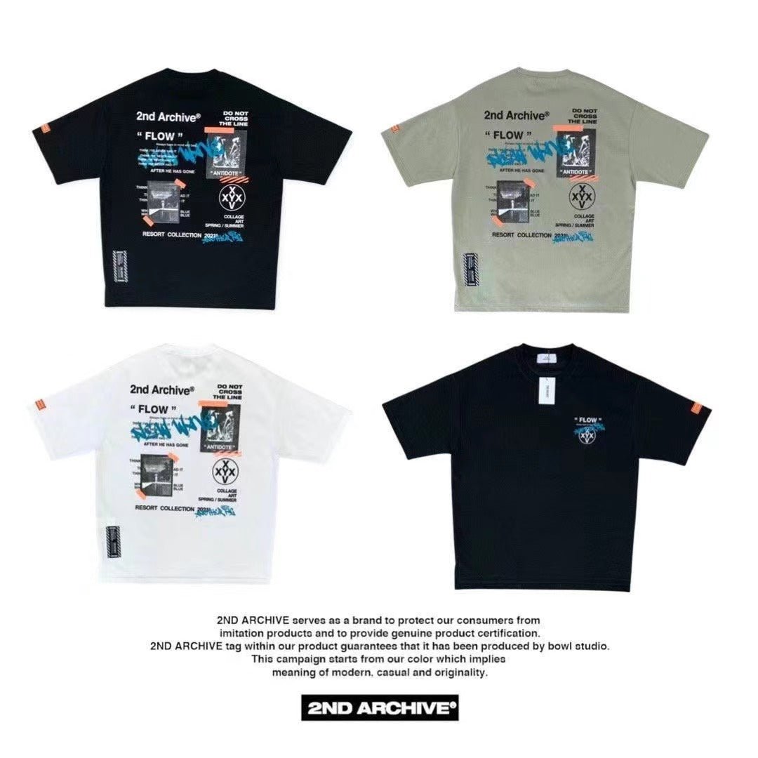 韓國直送🇰🇷 2ND ARCHIVE Flow Resort Tee- 3 Color HLY & CHOCCICO