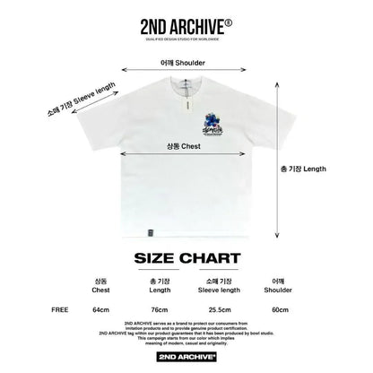 韓國直送🇰🇷 2ND ARCHIVE Flower Print Tee - HLY &amp; CHOCCICO