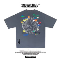 韓國直送🇰🇷 2ND ARCHIVE Foam Circle logo Tee- 4 Color HLY & CHOCCICO