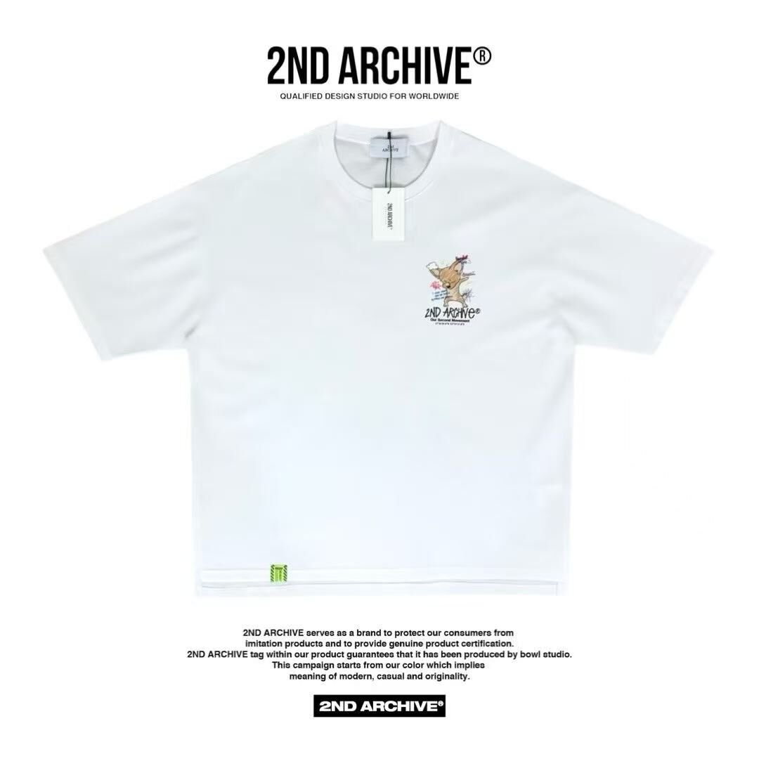 韓國直送 2ND ARCHIVE Fox Logo Tee - HLY & CHOCCICO