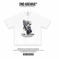 韓國直送🇰🇷 2ND ARCHIVE Fray Tattoo T-shirt -2 Color HLY & CHOCCICO
