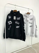 韓國直送🇰🇷 2ND ARCHIVE Full Plate Graffiti Hoodie HLY & CHOCCICO