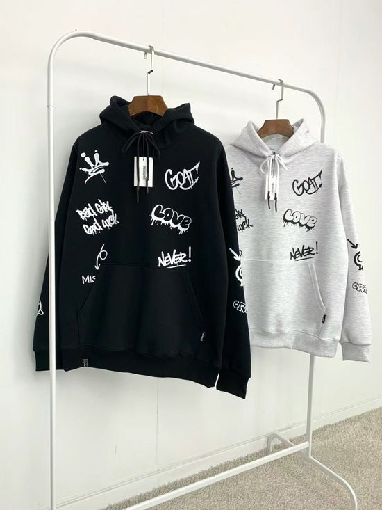 韓國直送🇰🇷 2ND ARCHIVE Full Plate Graffiti Hoodie