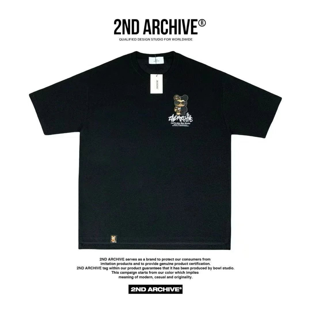 🇰🇷韓國直送🇰🇷 2ND ARCHIVE Glass Ban Tee - HLY &amp; CHOCCICO