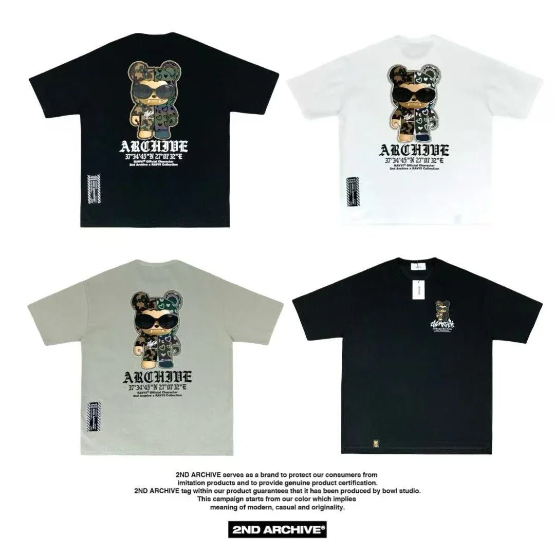 🇰🇷韓國直送🇰🇷 2ND ARCHIVE Glass Ban Tee - HLY &amp; CHOCCICO