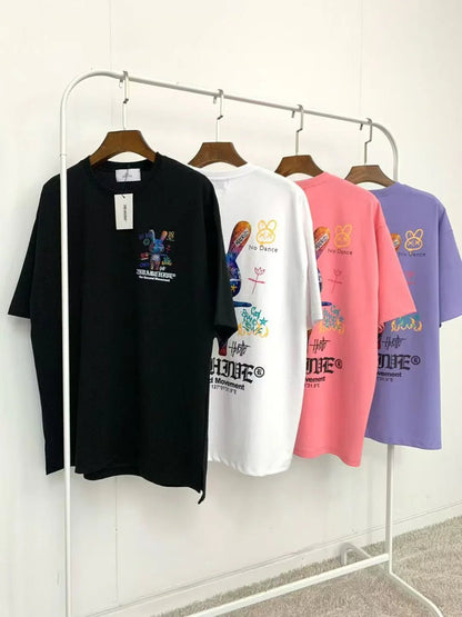 🇰🇷韓國直送🇰🇷 2ND ARCHIVE Graffiti Rabbit Tee - HLY &amp; CHOCCICO