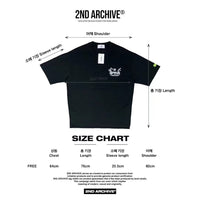 韓國直送🇰🇷 2ND ARCHIVE Graffiti Teddy Tee- 4 Color HLY & CHOCCICO