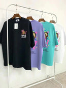 韓國直送🇰🇷 2ND ARCHIVE Half and half bear smile T-shirt -4 Color HLY & CHOCCICO