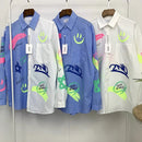 韓國直送🇰🇷 2ND ARCHIVE Half Painting Print Shirt HLY & CHOCCICO
