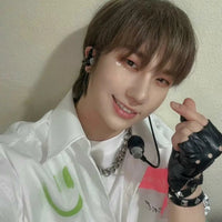 韓國直送🇰🇷 2ND ARCHIVE Half Painting Print Shirt - HLY & CHOCCICO