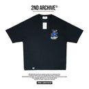 韓國直送 2ND ARCHIVE Headset Autograph Pen Dinosaur Tee - HLY & CHOCCICO