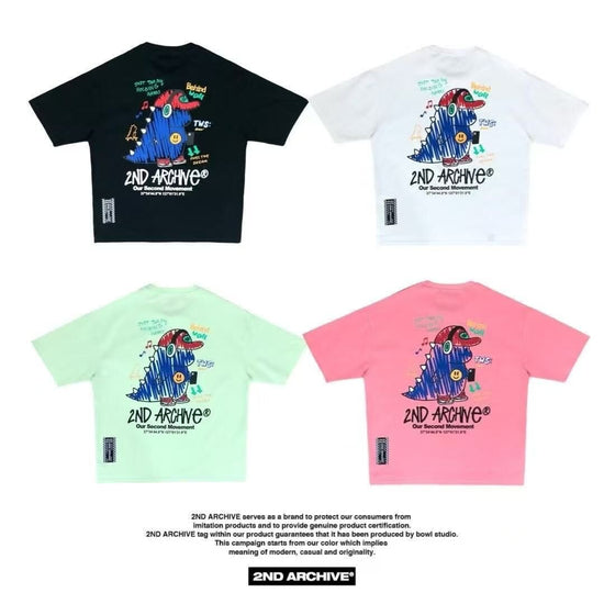 韓國直送 2ND ARCHIVE Headset Autograph Pen Dinosaur Tee