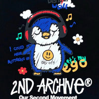 韓國直送🇰🇷 2ND ARCHIVE Headset Penguin MTM Sweatshirt - HLY & CHOCCICO