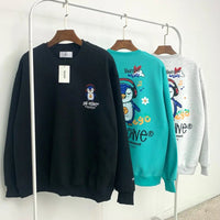 韓國直送🇰🇷 2ND ARCHIVE Headset Penguin MTM Sweatshirt - HLY & CHOCCICO