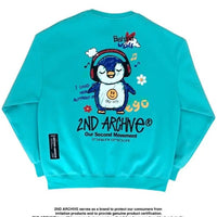 韓國直送🇰🇷 2ND ARCHIVE Headset Penguin MTM Sweatshirt - HLY & CHOCCICO