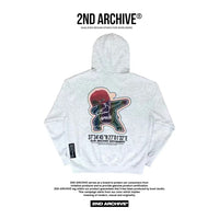韓國直送🇰🇷 2ND ARCHIVE Hip Pop Dog Hoodie - HLY & CHOCCICO