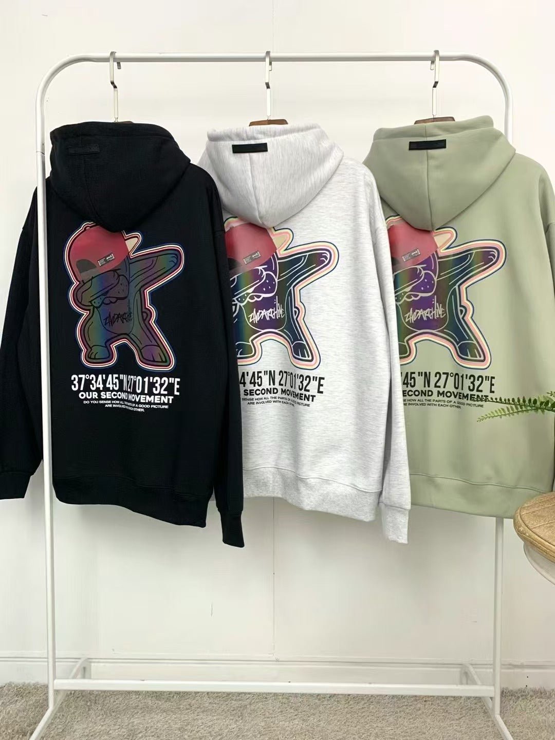韓國直送🇰🇷 2ND ARCHIVE Hip Pop Dog Hoodie HLY & CHOCCICO