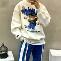 韓國直送🇰🇷 2ND ARCHIVE HipHop Bear Sweatshirt | 4 Color - HLY & CHOCCICO