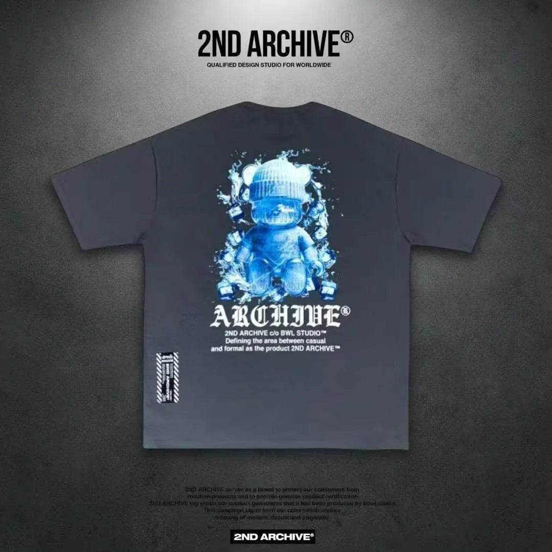 🇰🇷韓國直送🇰🇷 2ND ARCHIVE Ice - Bean Bear Tee - HLY &amp; CHOCCICO